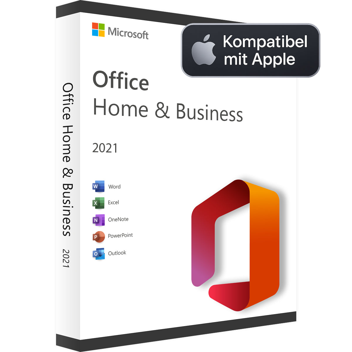 Microsoft Office für Mac (macOS) 2021 I Home & Business I Dauerlizenz